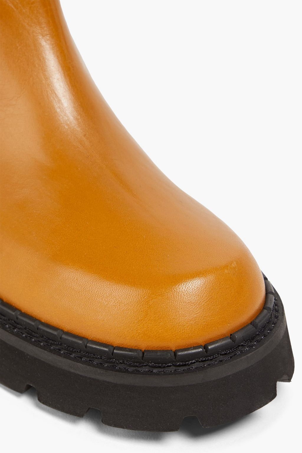 BY FAR Russel leather knee boots