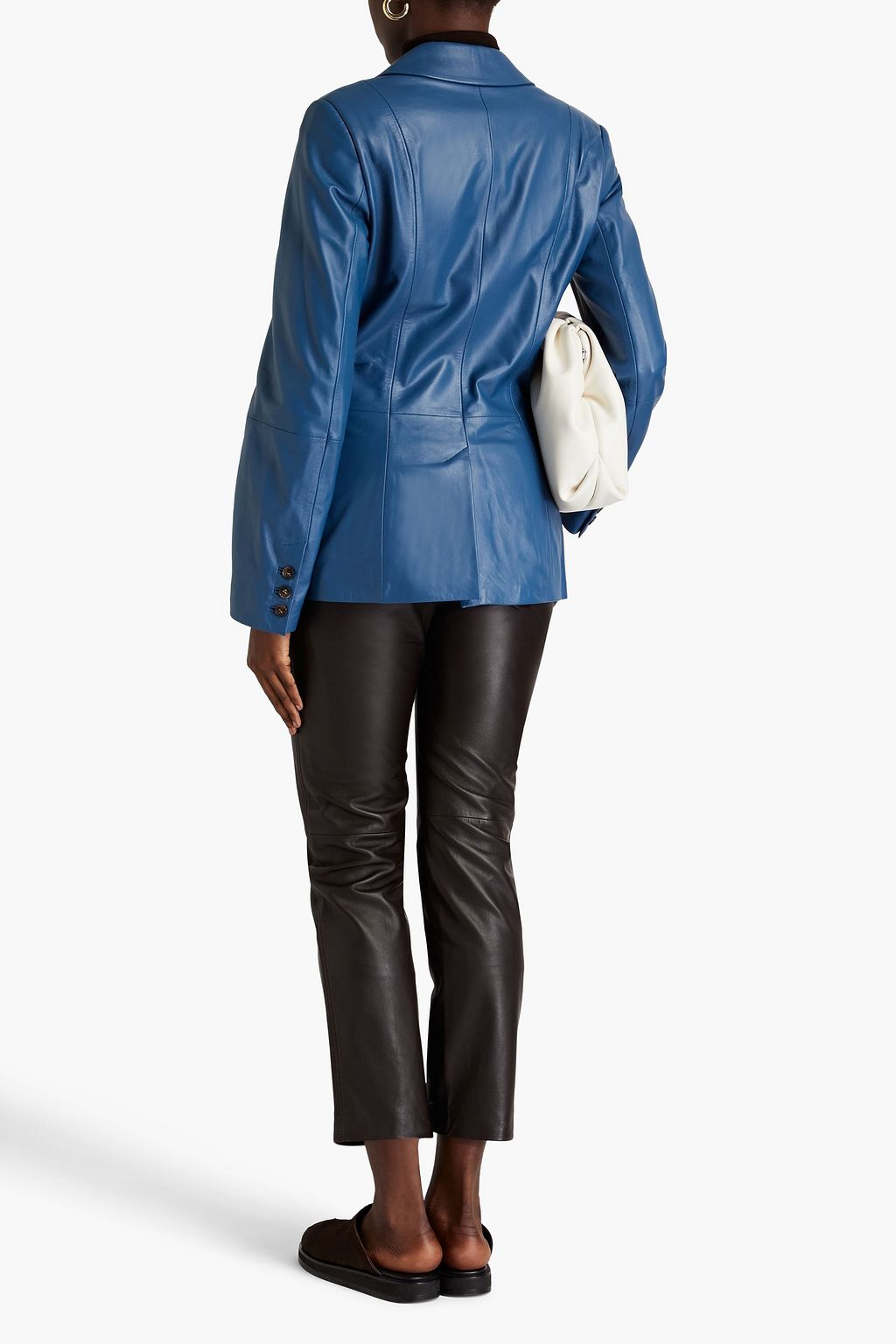LOULOU STUDIO Stovset leather blazer
