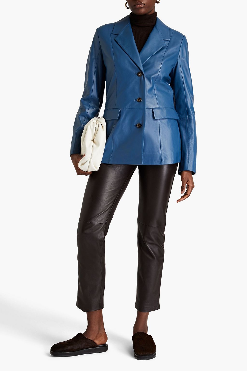 LOULOU STUDIO Stovset leather blazer