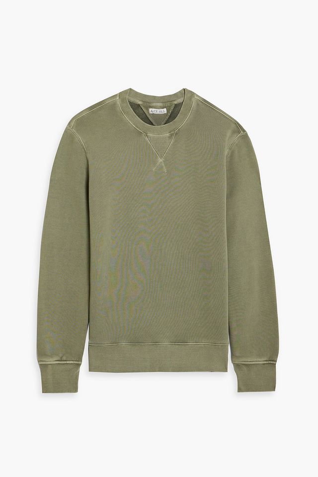 French cotton-terry sweatshirt