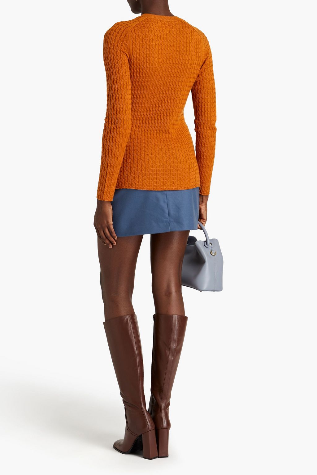 LOULOU STUDIO Aparri cable-knit wool and cashmere-blend sweater