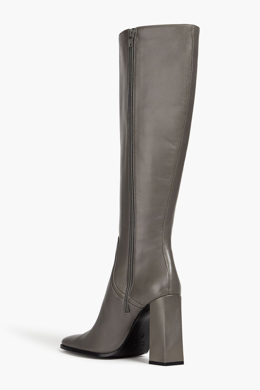 BY FAR Leather knee boots