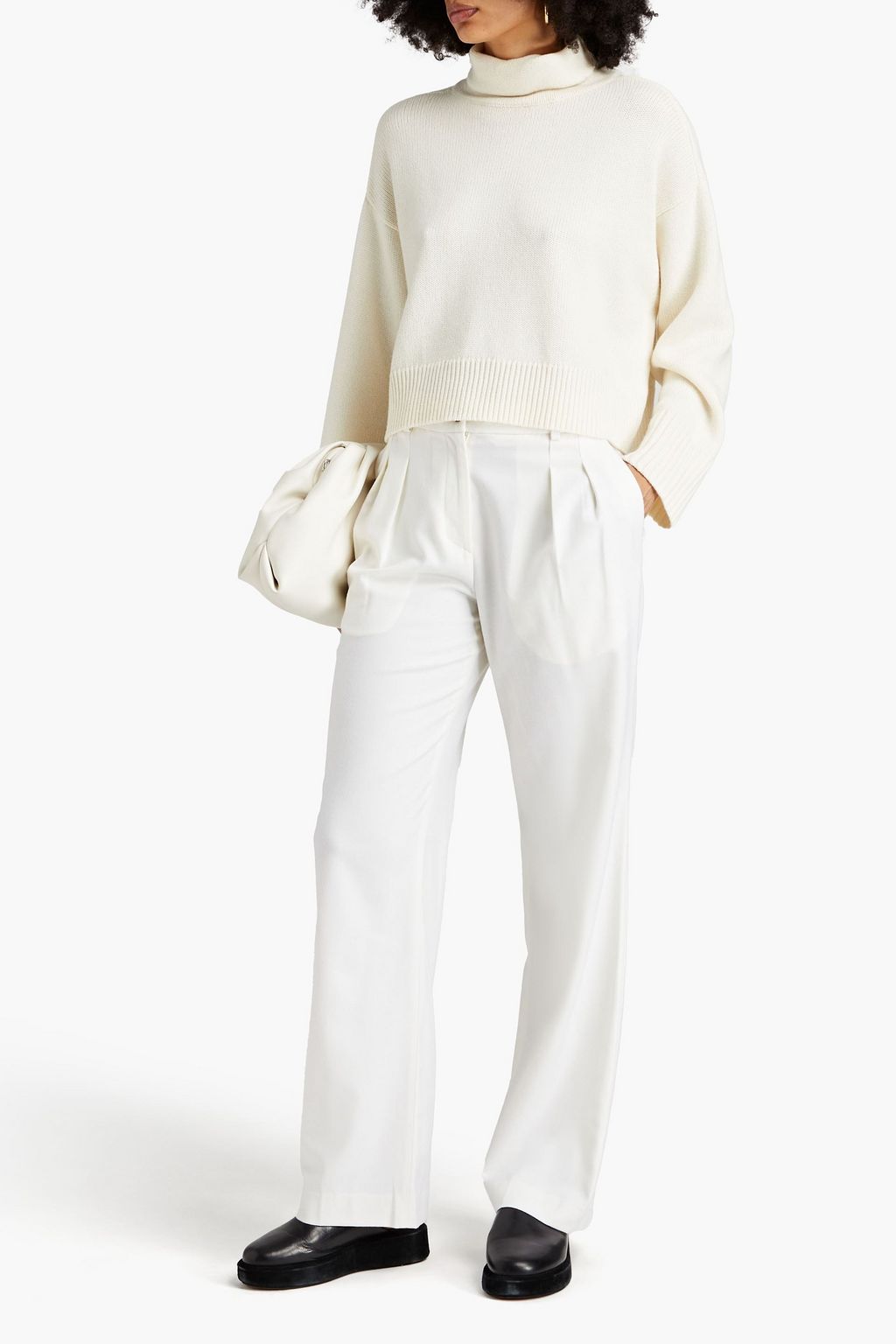 LOULOU STUDIO Stintin wool and cashmere-blend turtleneck sweater