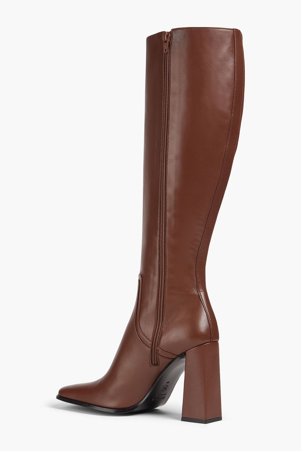 BY FAR Leather knee boots