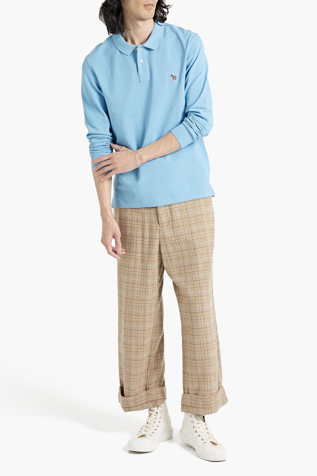 PS PAUL SMITH Cotton-piqué polo shirt