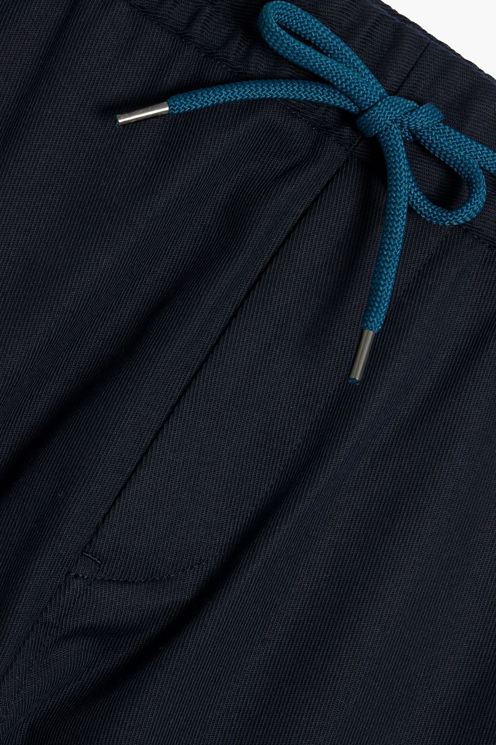PS PAUL SMITH Slim-fit cotton-blend twill drawstring pants