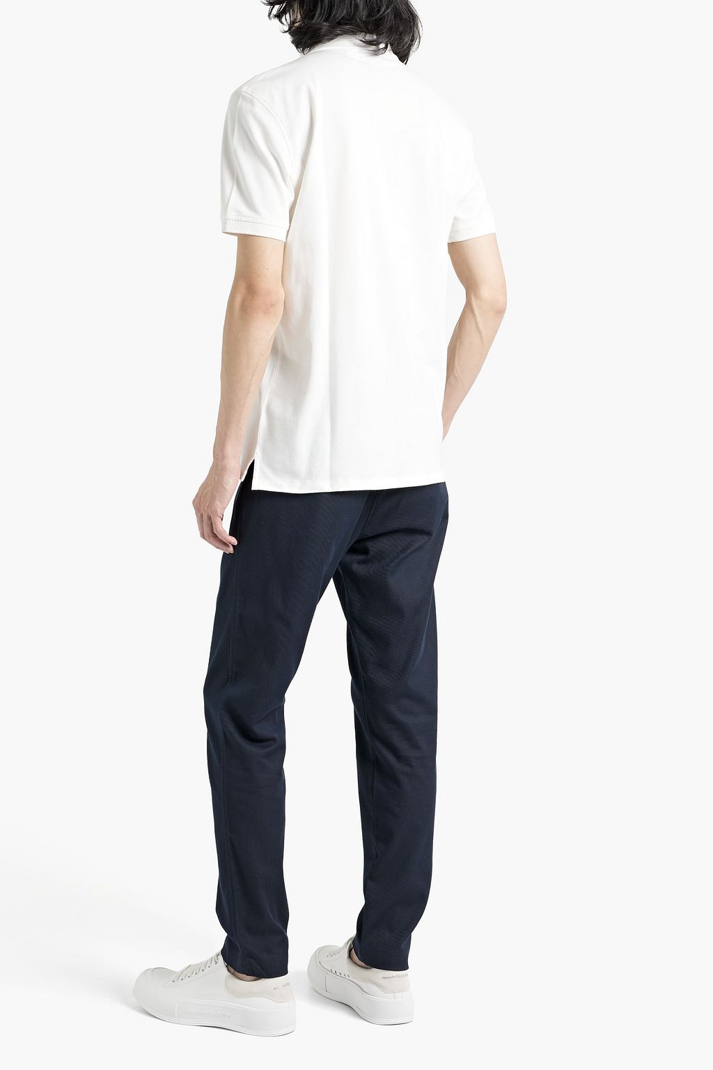 PS PAUL SMITH Slim-fit cotton-blend twill drawstring pants