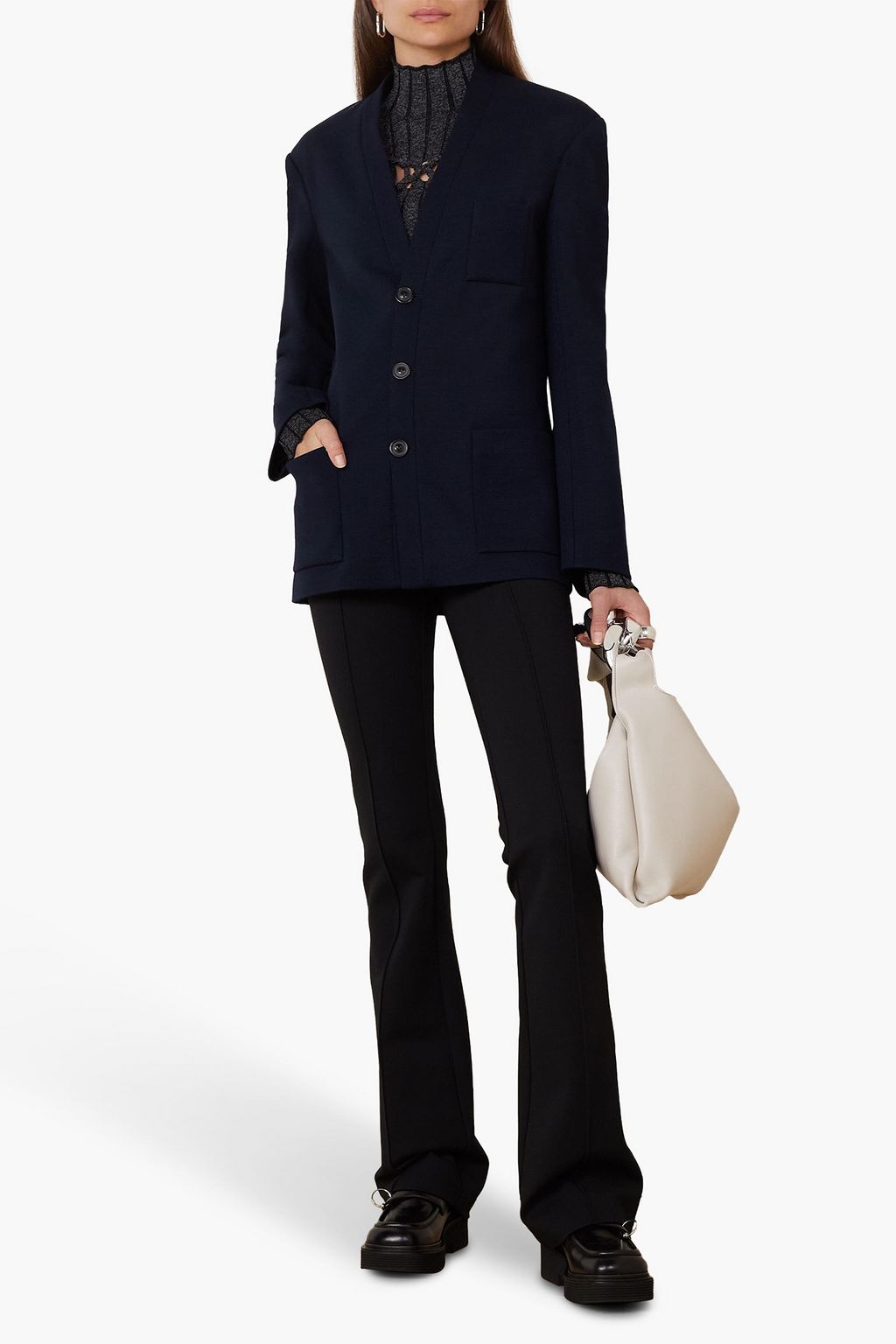 MAISON MARGIELA Wool-blend blazer
