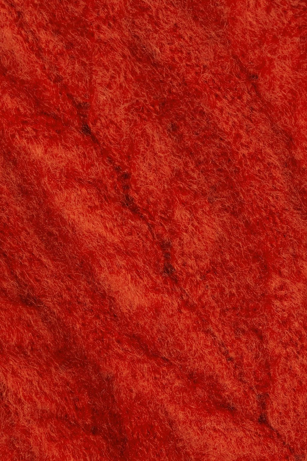 ISABEL MARANT Dalima cutout cable-knit mohair-blend mini dress