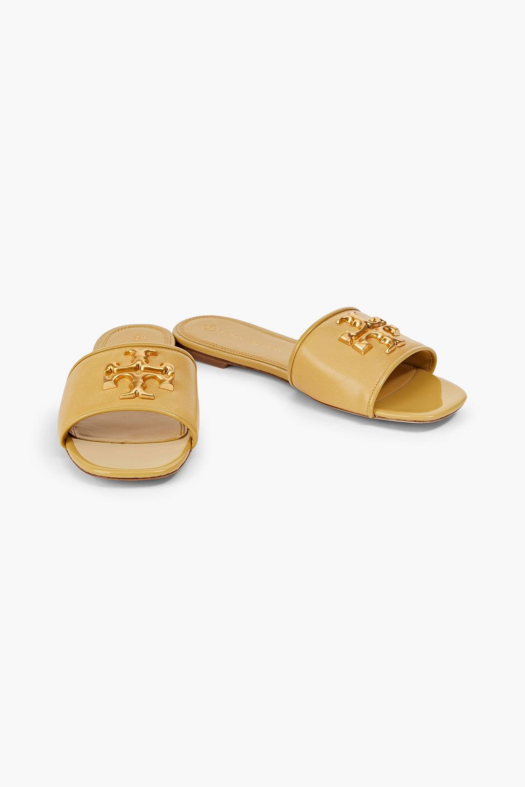 TORY BURCH Eleanor embellished leather slides