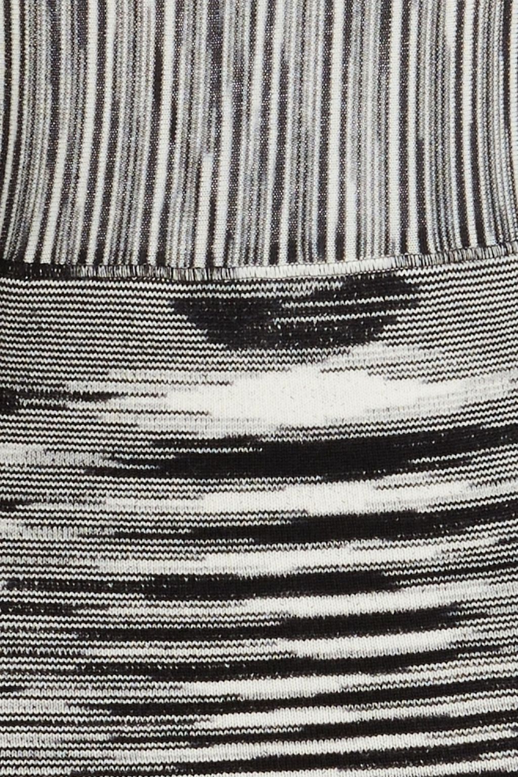MISSONI Crochet-knit wool-blend dress