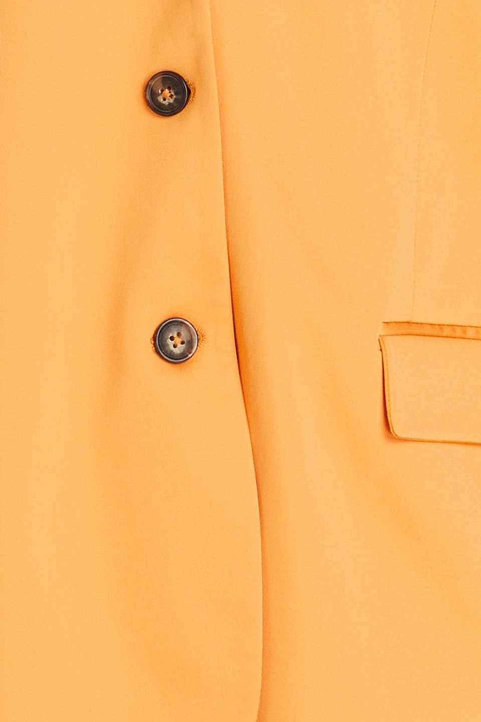 Loulou Studio Sund Satin Blazer In Orange