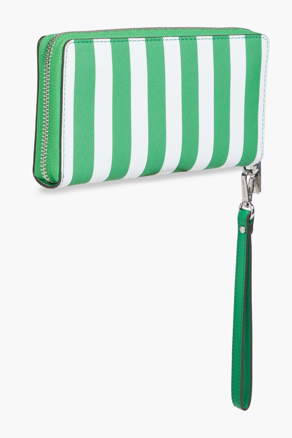 MICHAEL MICHAEL KORS 스트라이프 인조 가죽 지갑