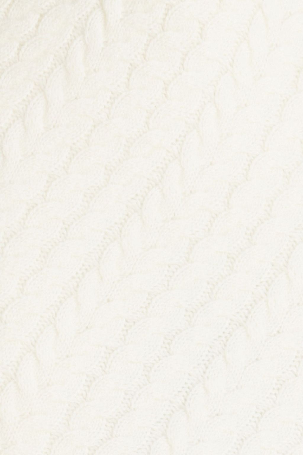 LOULOU STUDIO Alsen cable-knit cashmere mini skirt