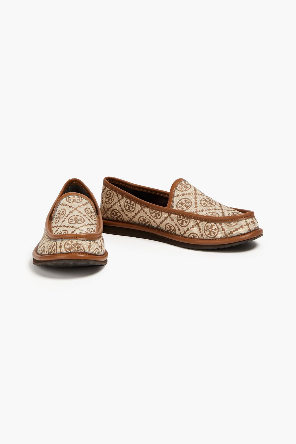 TORY BURCH حذاء لوفر "بادي" مصنوع من الجاكار