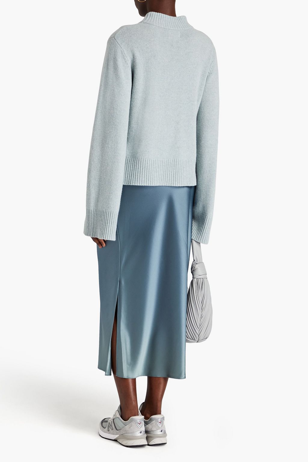 LOULOU STUDIO Solu mélange yak and wool-blend sweater