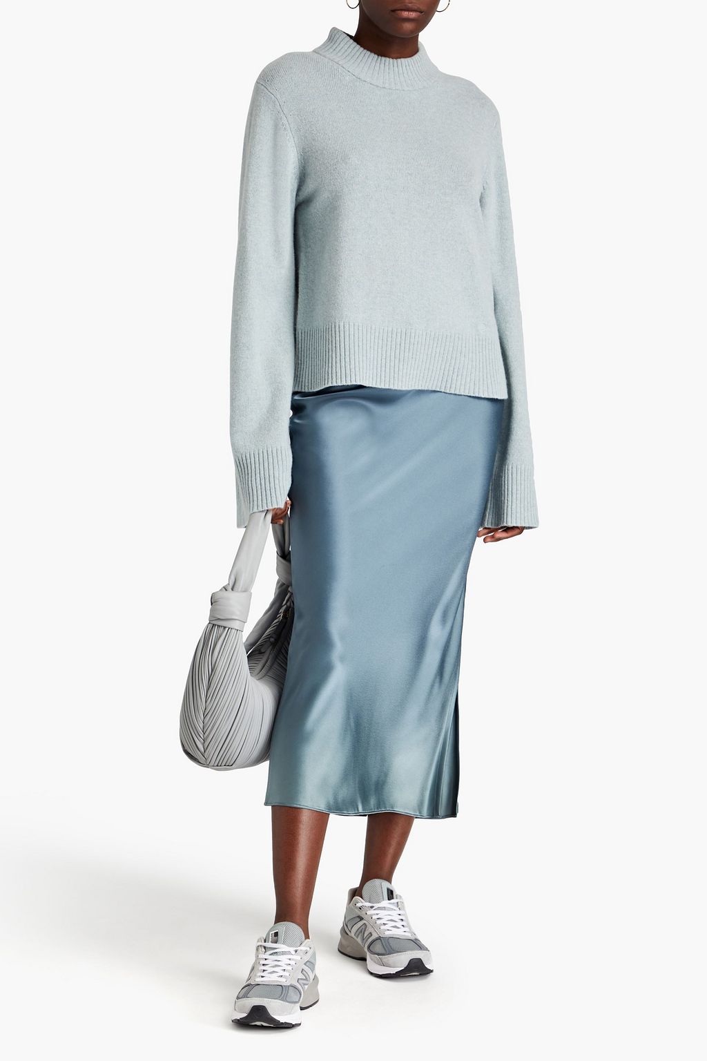 LOULOU STUDIO Solu mélange yak and wool-blend sweater