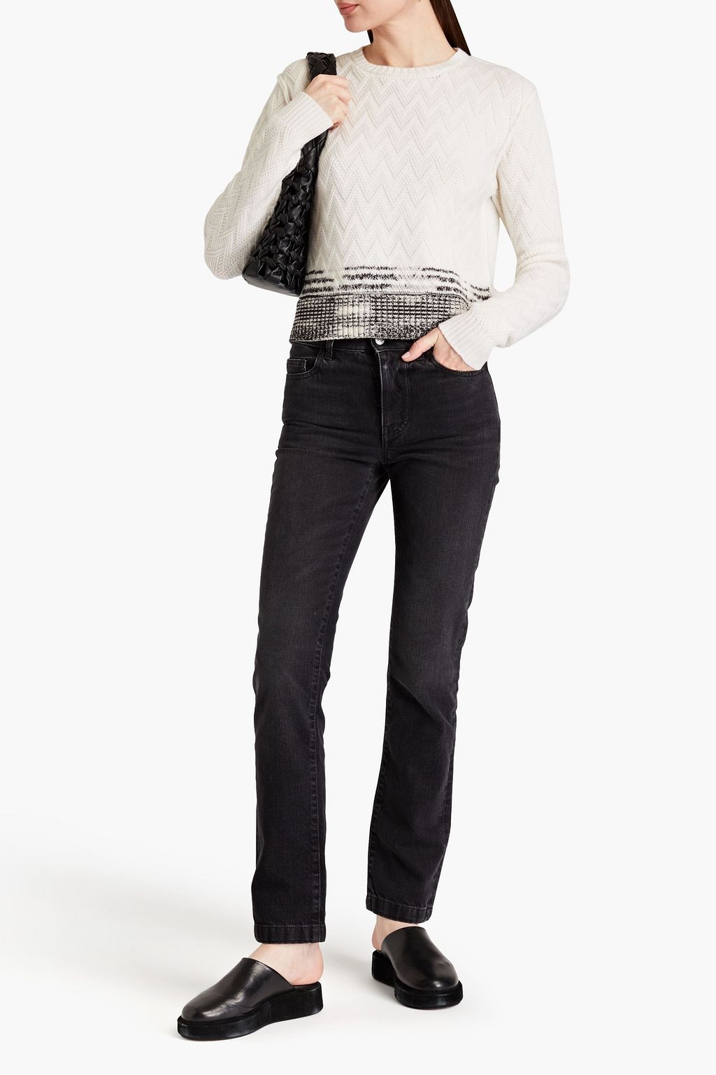 MISSONI Mid-rise straight-leg pants
