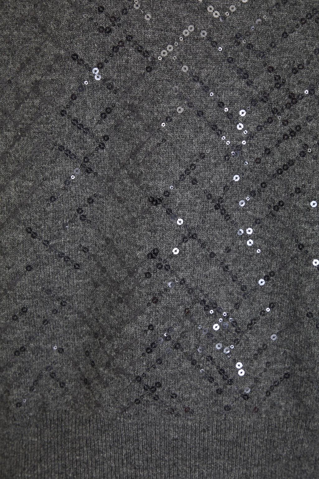 BRUNELLO CUCINELLI Sequin-embellished wool, cashmere and silk-blend sweater