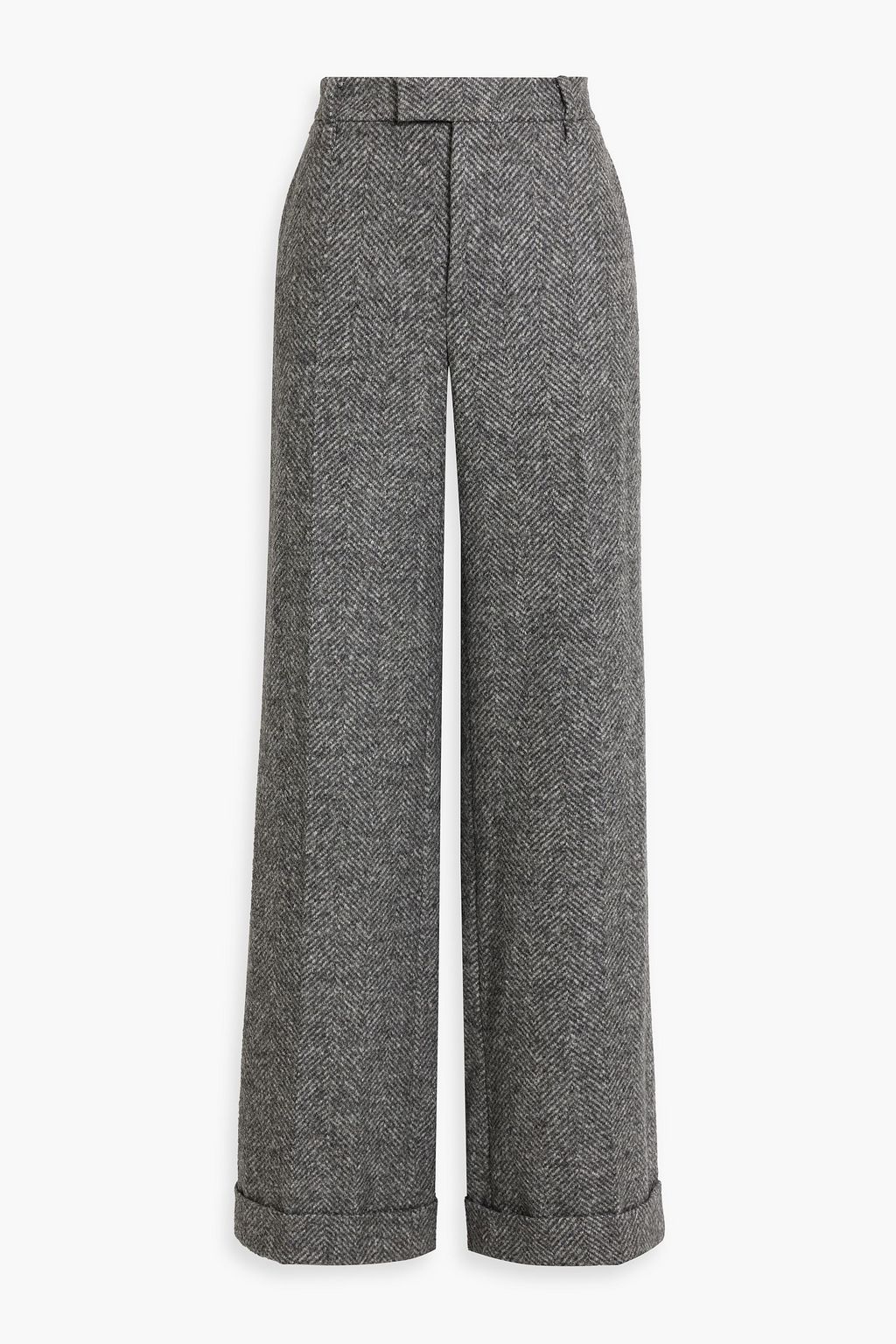 PETER DO Wool and cashmere-blend felt wide-leg pants | THE PETER DO Wool and cashmere-blend felt wide-leg pants | THE