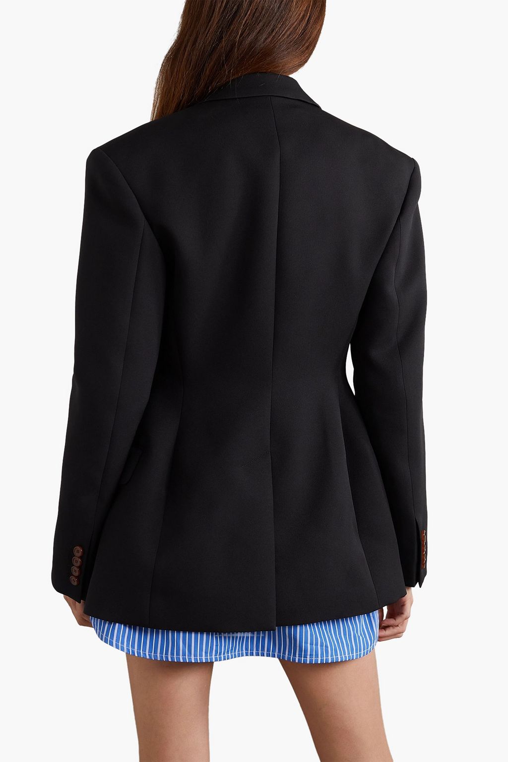 ACNE STUDIOS Double-breasted gabardine blazer