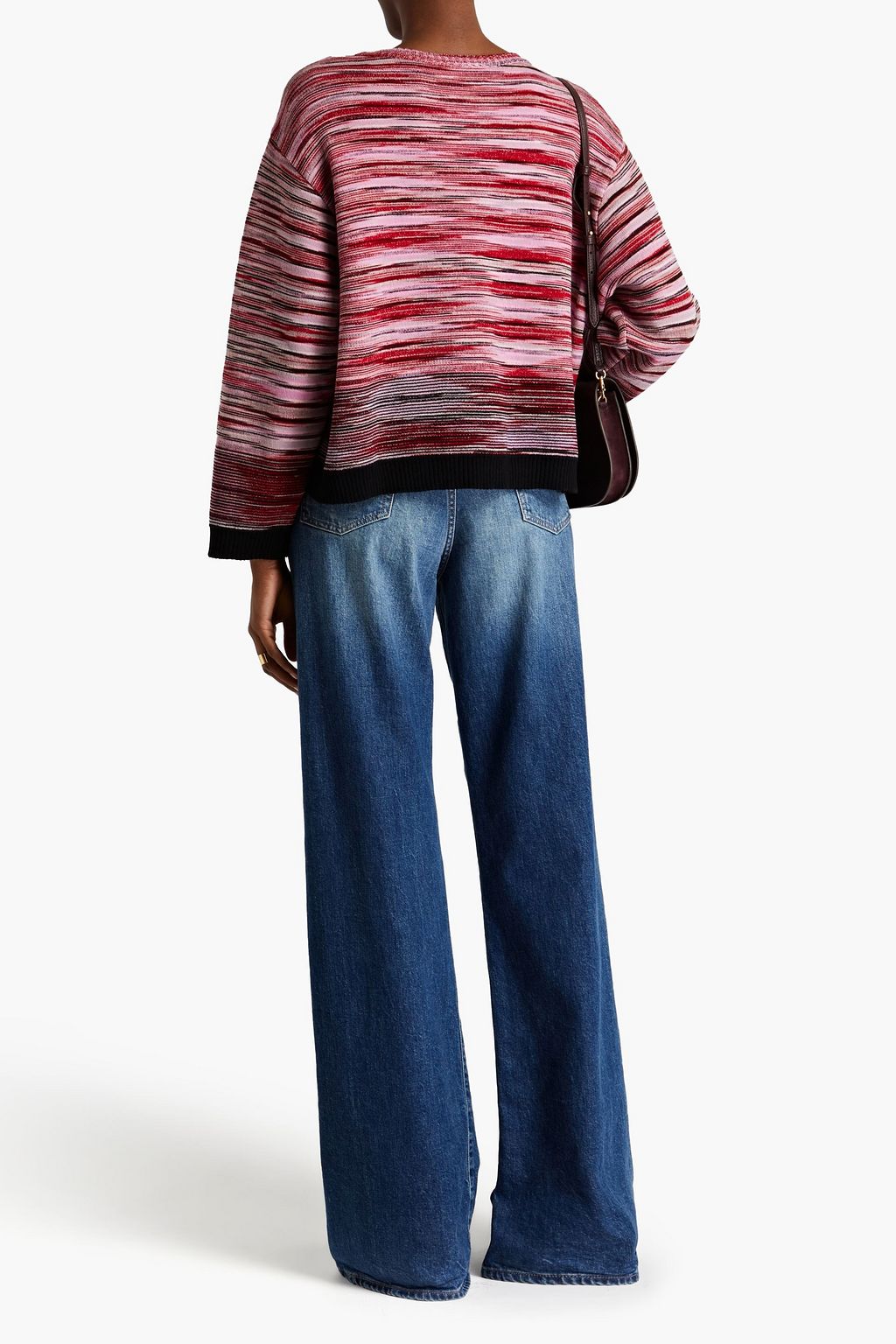 MISSONI Space-dyed wool-blend sweater
