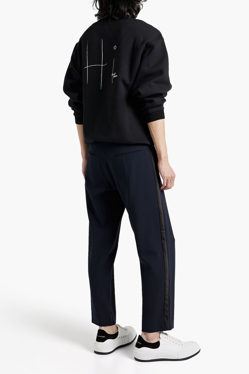 RAG & BONE Chester wool-blend crepe pants