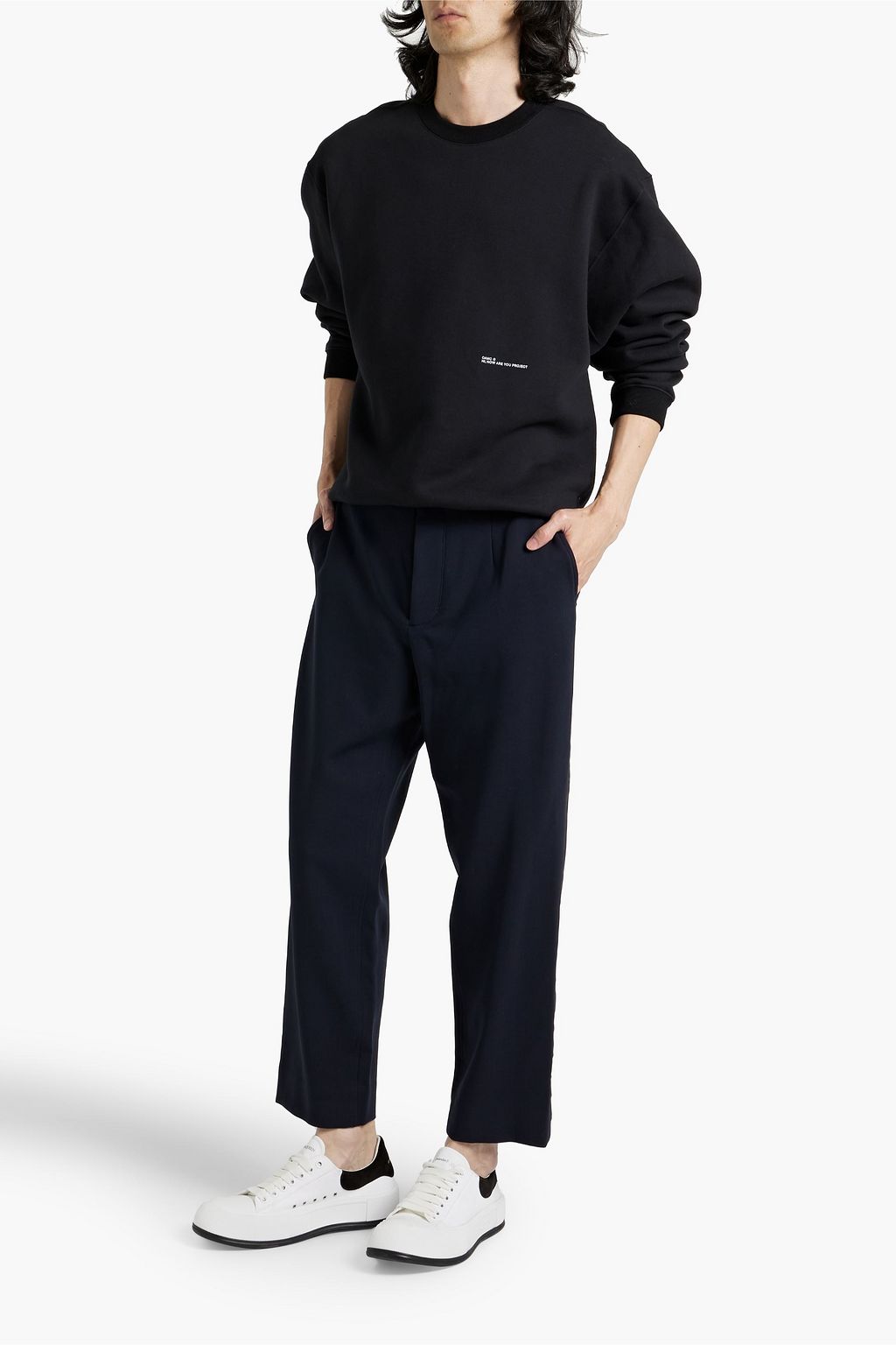 RAG & BONE Chester wool-blend crepe pants
