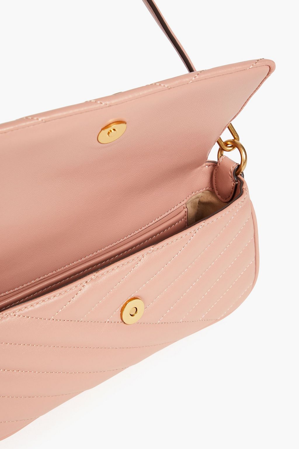 TORY BURCH Kira quilted leather shoulder bag THE