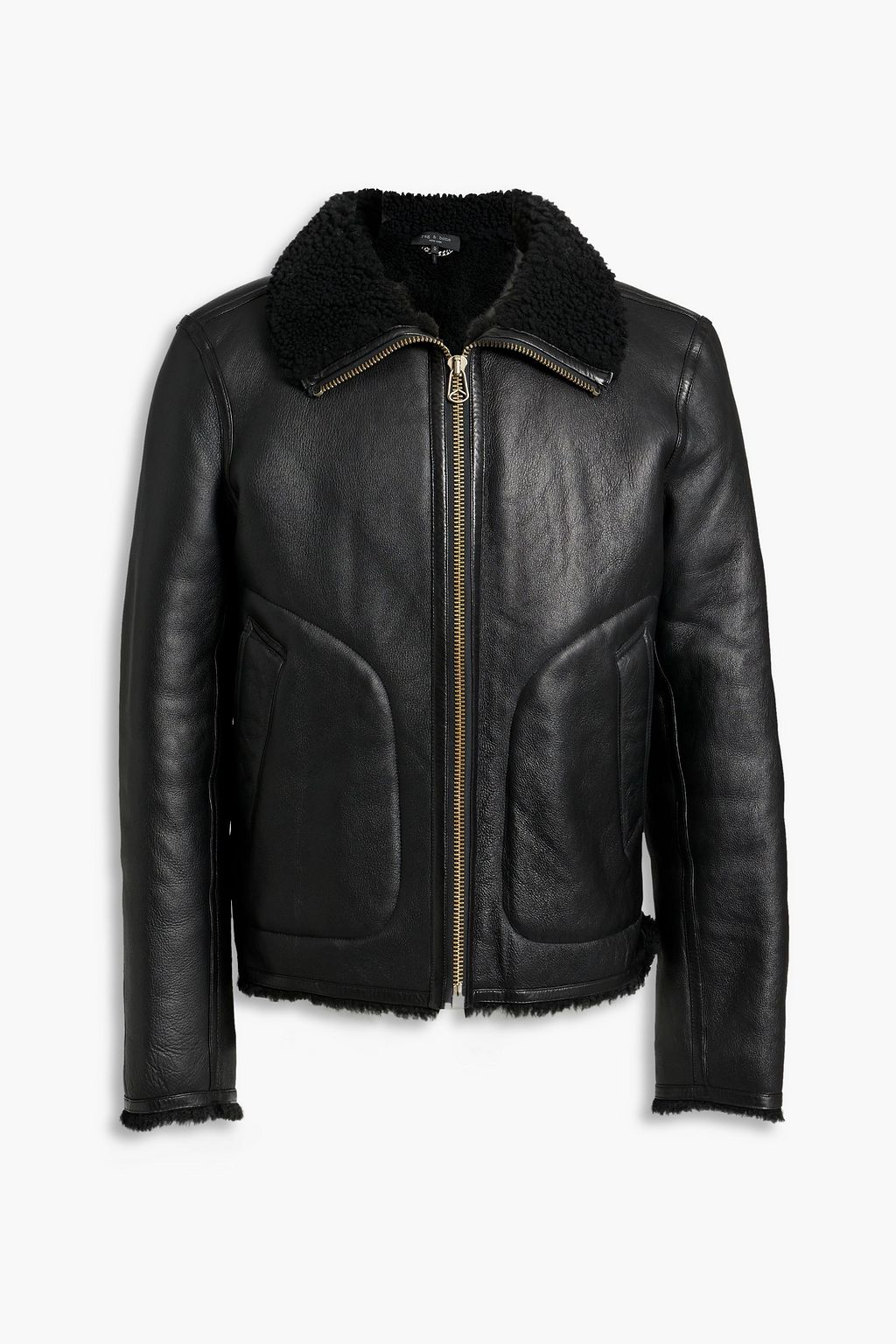 RAG BONE Stanley shearling jacket THE OUTNET