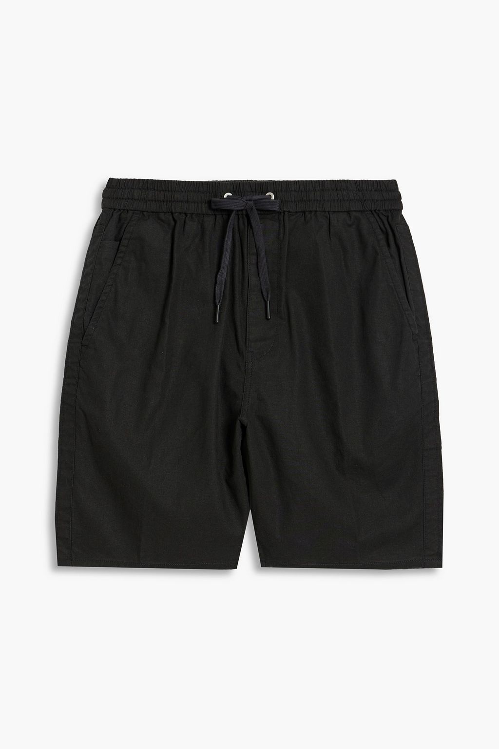 Reed linen and cotton blend drawstring shorts