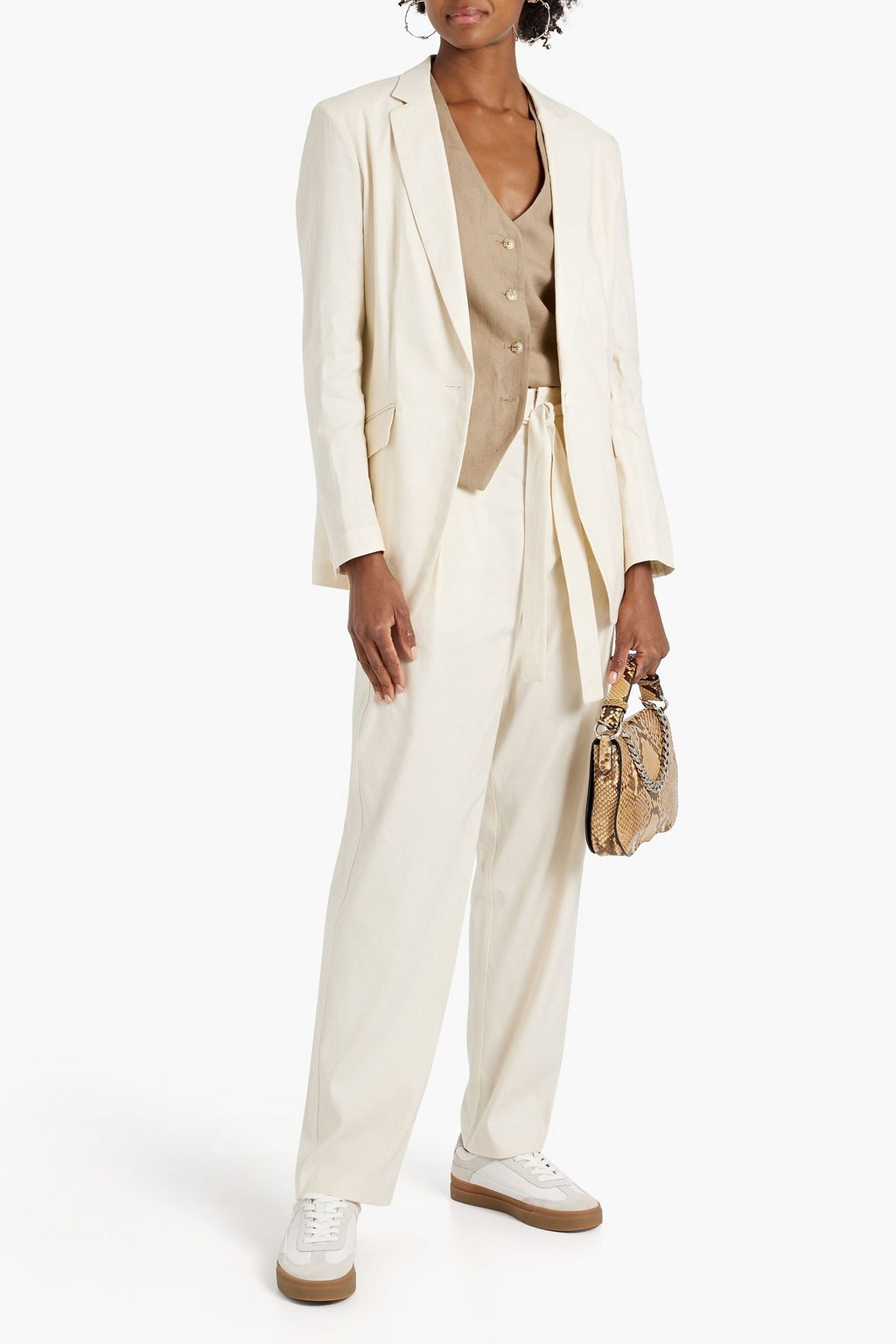 RAG & BONE Margot linen-blend blazer