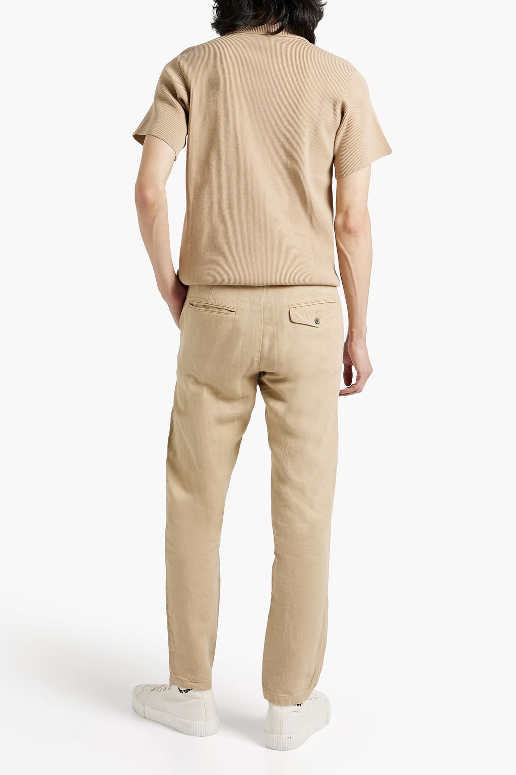 RAG & BONE Beck tapered linen-twill chinos