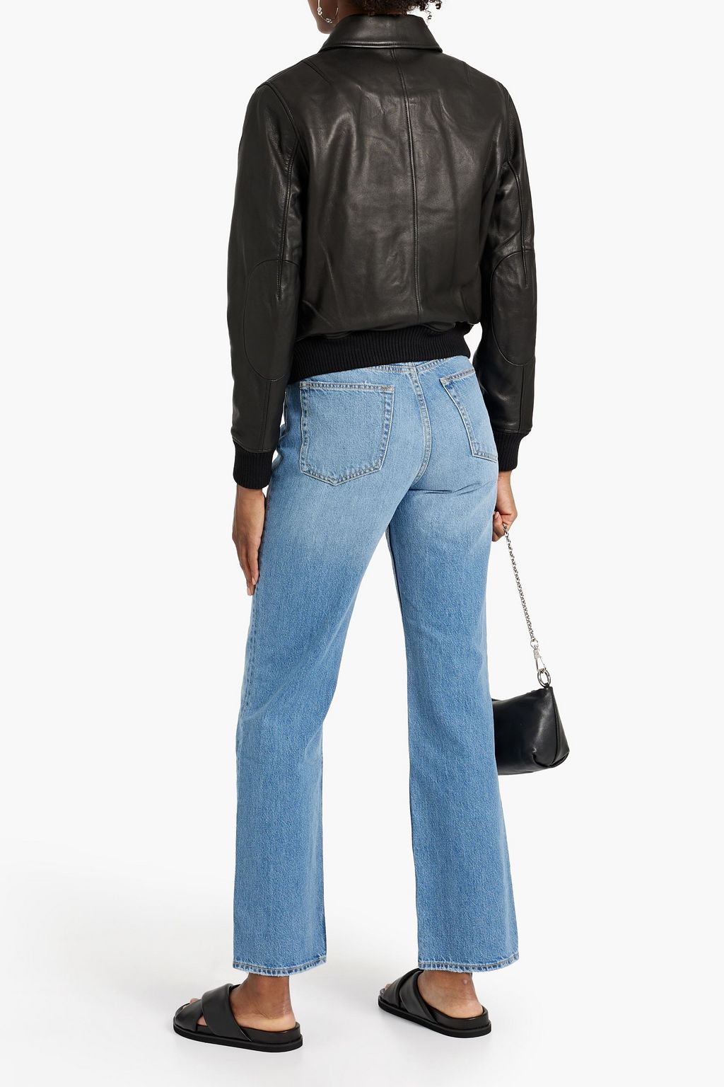 RAG & BONE Andrea leather jacket | THE OUTNET