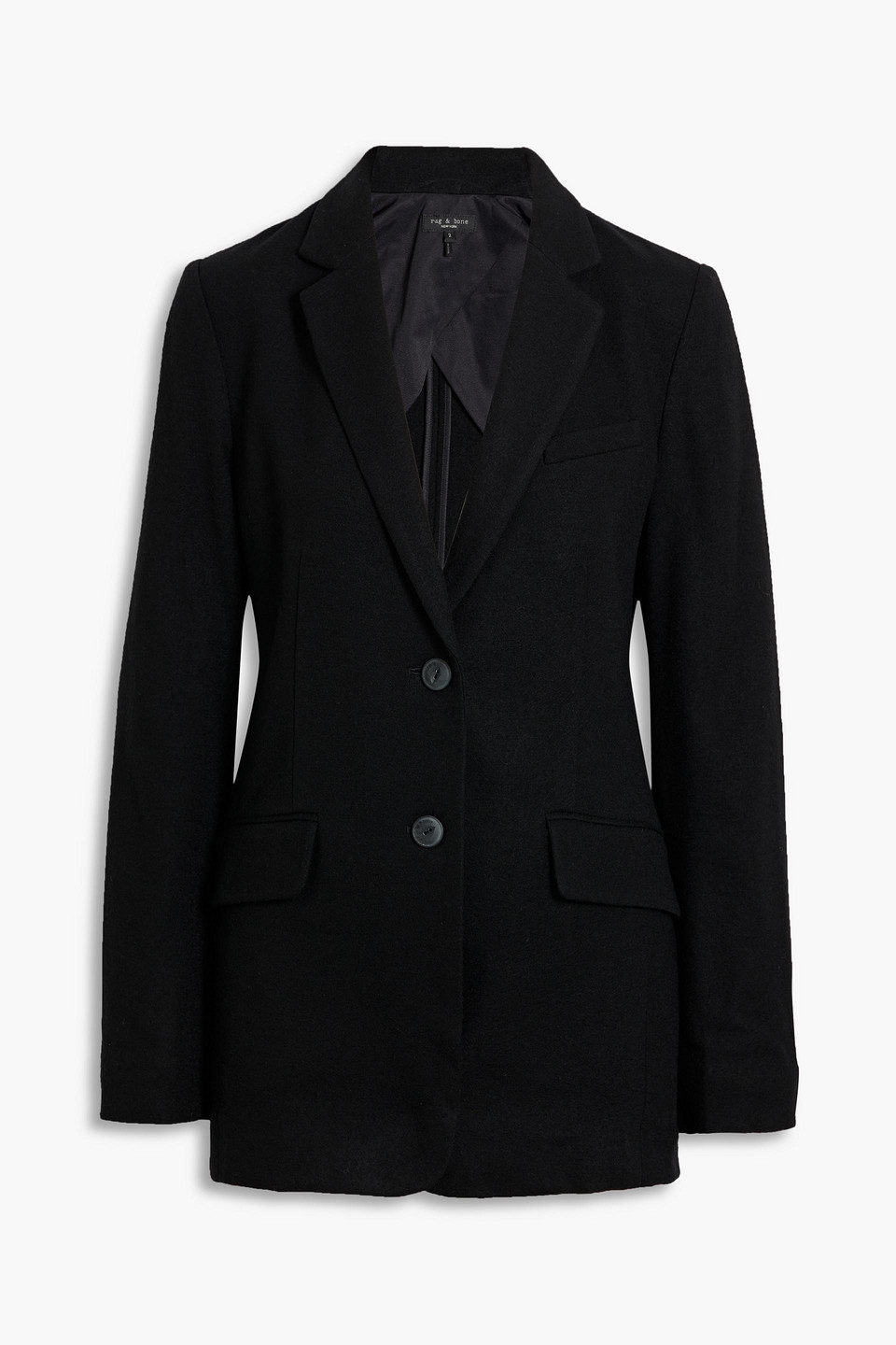 RAG & BONE CHARLES BRUSHED WOOL BLAZER