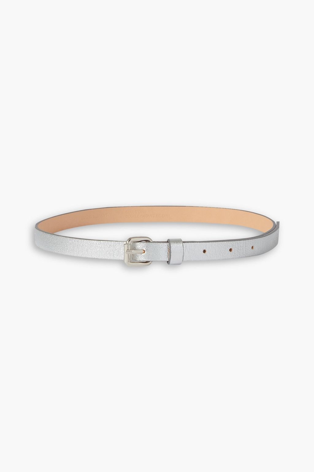 ISABEL MARANT Zap metallic leather waist belt | THE OUTNET