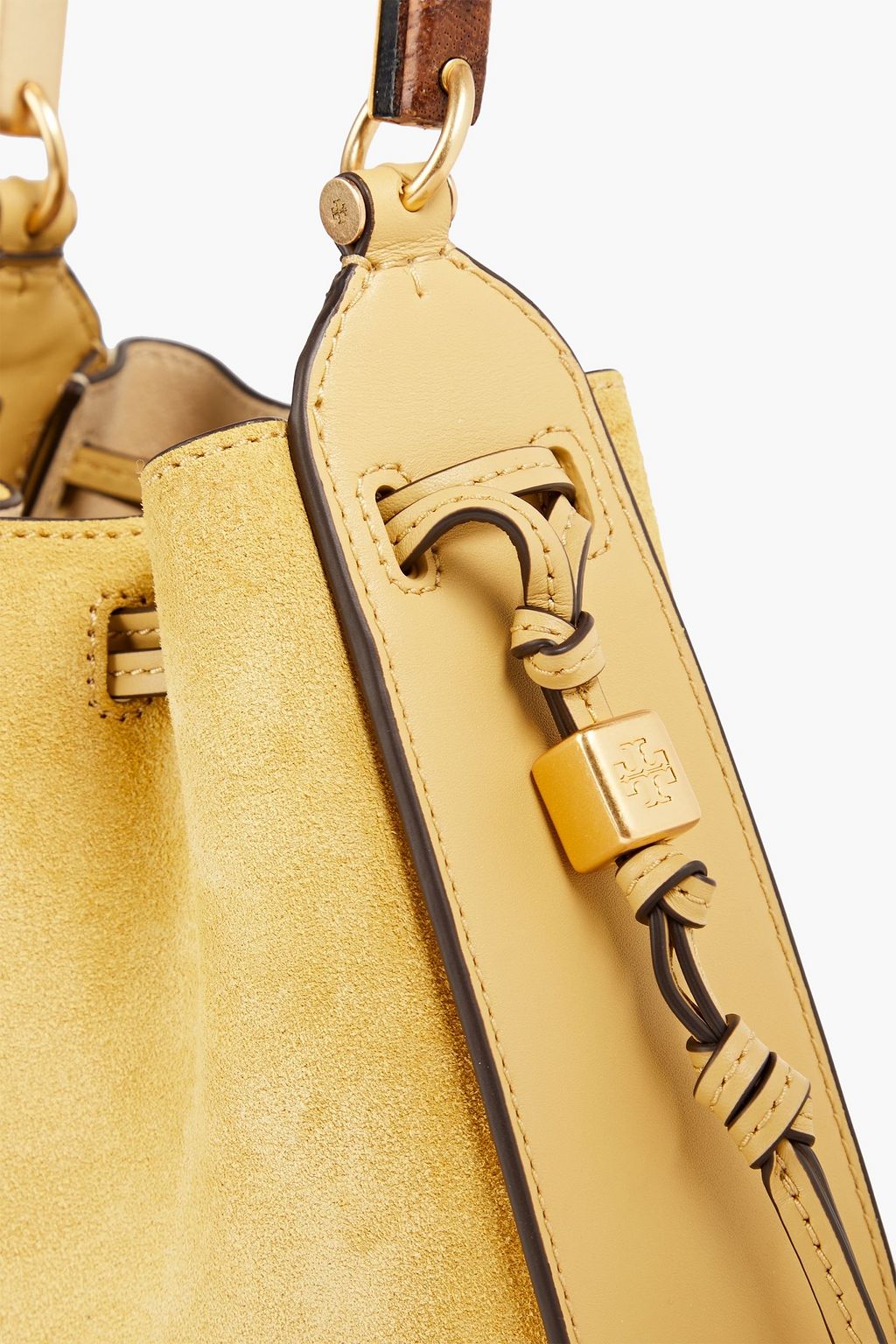 TORY BURCH Miller suede tote