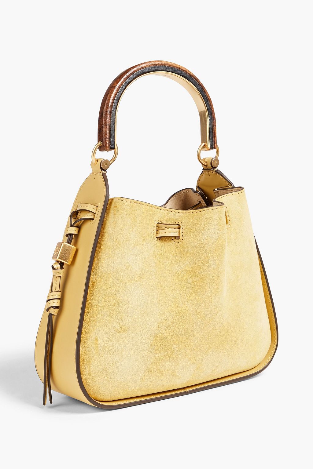 TORY BURCH Miller suede tote