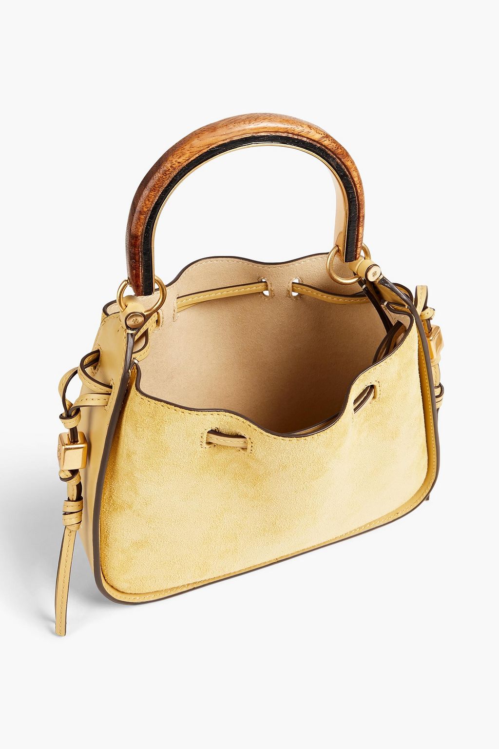 TORY BURCH Miller suede tote