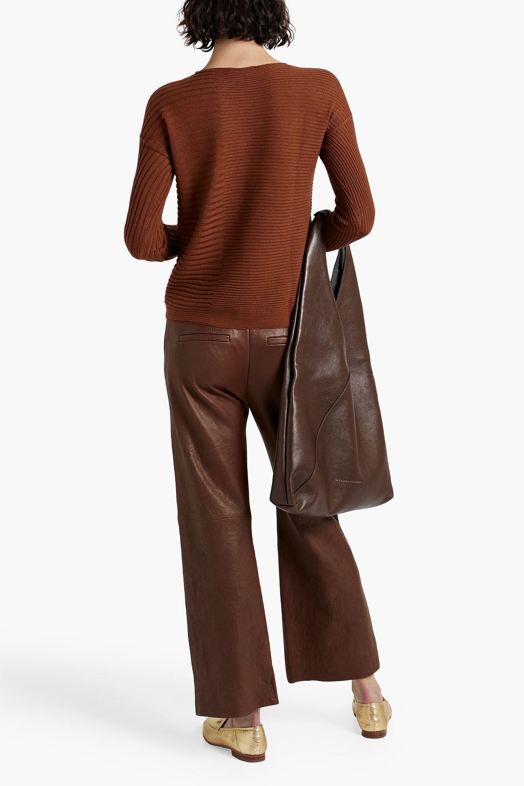 LORO PIANA Ribbed cashmere and silk-blend sweater