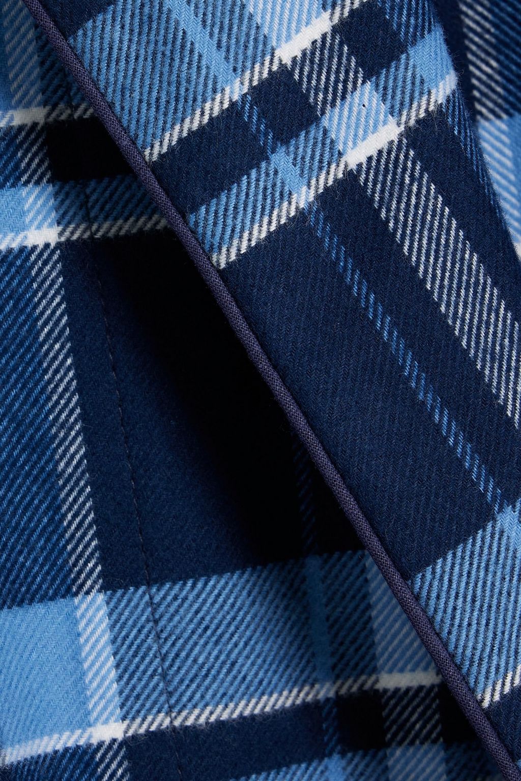 DEREK ROSE Kelburn checked cotton-flannel robe