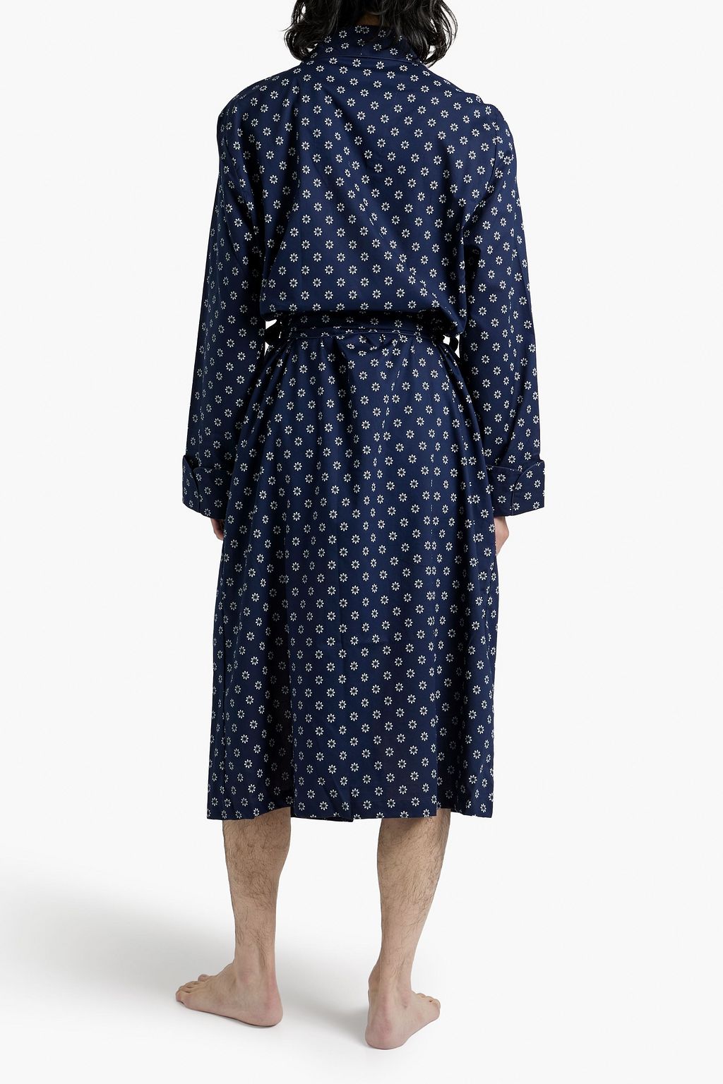 DEREK ROSE Nelson printed cotton robe