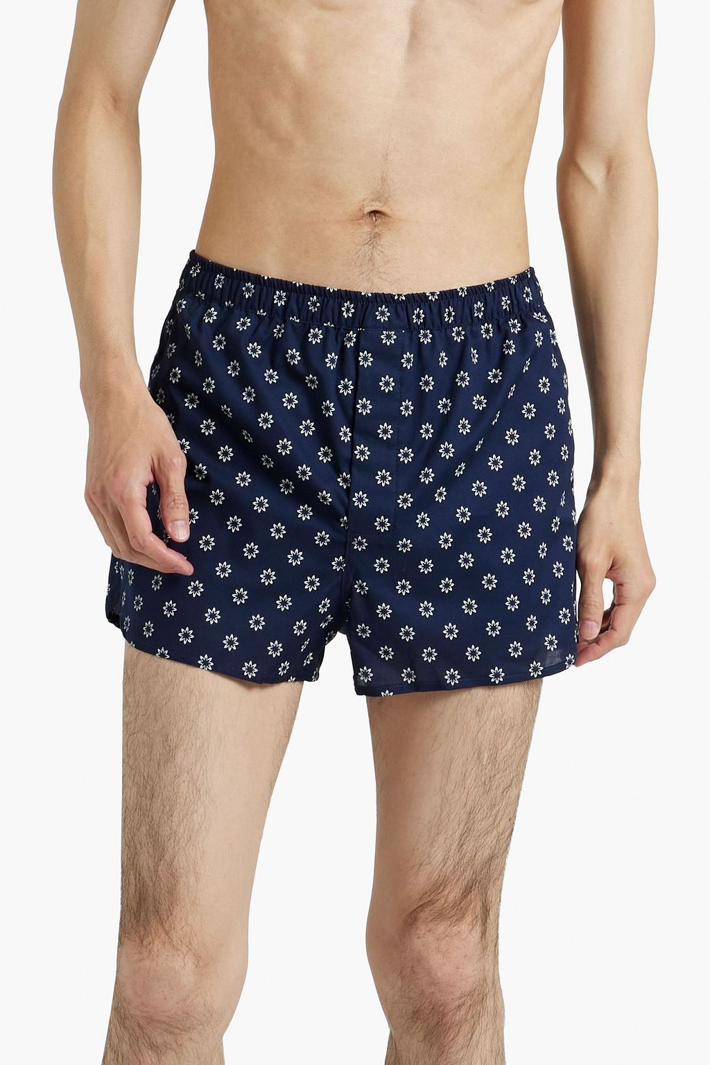 DEREK ROSE Nelson printed cotton-jersey boxer shorts