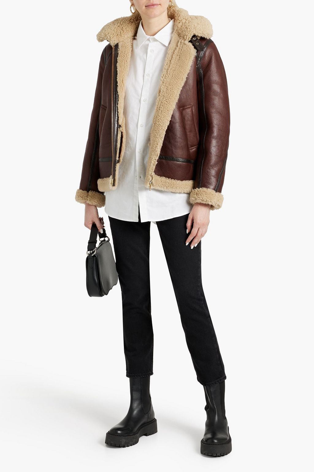 RAG & BONE Stella shearling jacket