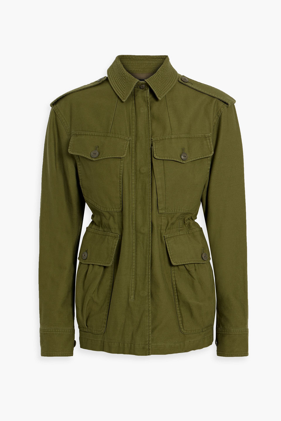 Rag & Bone Icons Lorenz Cotton Military Jacket In Green ModeSens