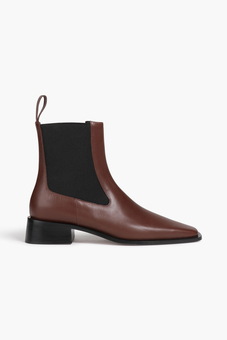 Neous Revati Leather Ankle Boots In Brown