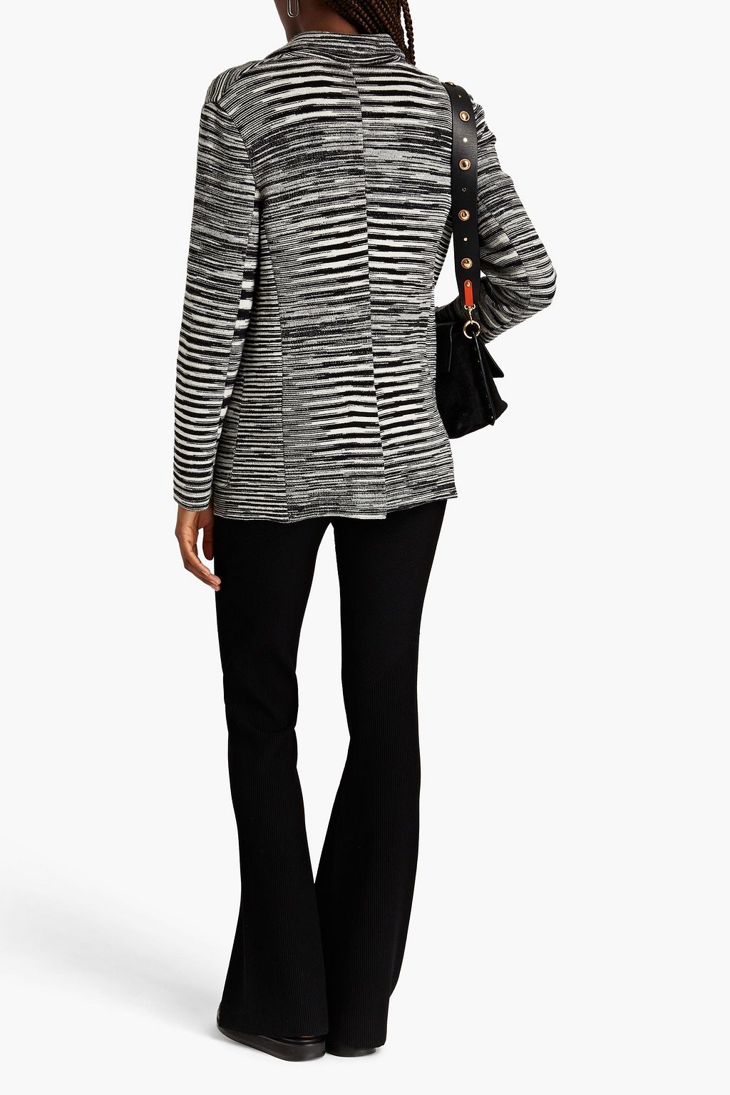 MISSONI Marled wool-blend blazer