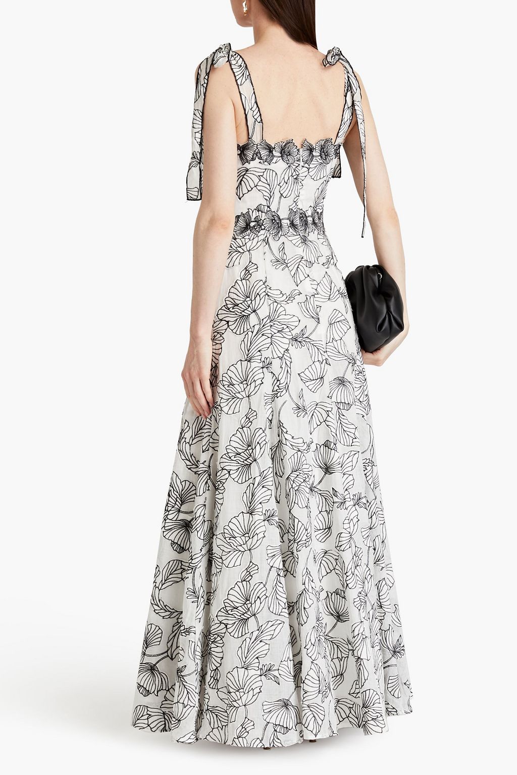 RACHEL GILBERT Emelia embroidered gauze maxi dress | THE OUTNET