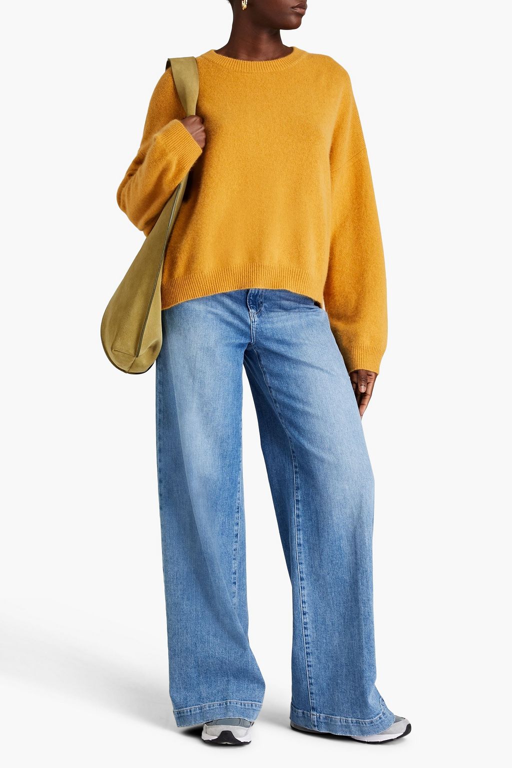 LOULOU STUDIO Brushed wool-blend sweater