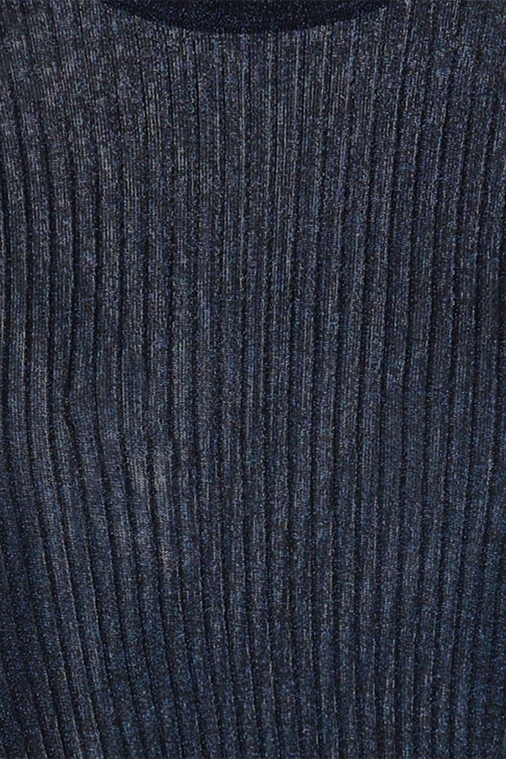 MISSONI Ribbed-knit lamé sweater